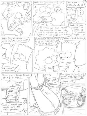8muses Adult Comics Simpsons u2013 Bartu2019s bride image 22 