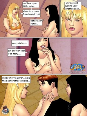 8muses Adult Comics Sister & little sister love- Family adventure 5 image 11 
