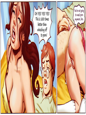 8muses Adult Comics Sister catches Brother image 18 