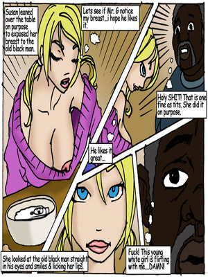 8muses Interracial Comics Son’s Hot Little Blonde- Illustrated interracial image 07 