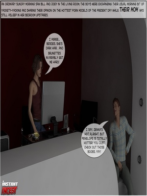 Sons seducing hot momma- Instant Incest 8muses 3D Porn Comics
