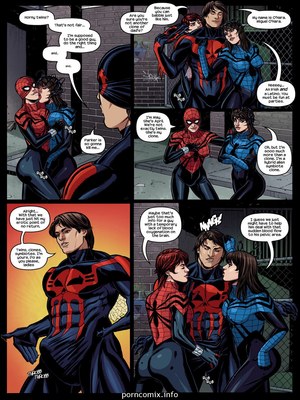 8muses Porncomics Spider-Girl Spider-Man 2099- Tracy Scops image 06 