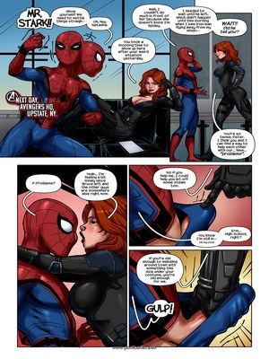 8muses Porncomics Spiderman Civil War- Tracy Scops image 05 