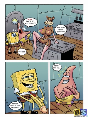8muses Adult Comics Spongebob and a Sexy Squirrel image 02 