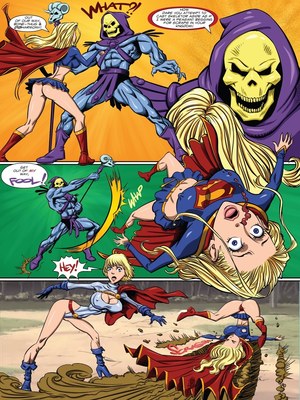 8muses Porncomics Supergirl and Power Girl- Pervtopia image 04 