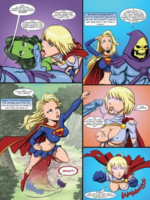 8muses Porncomics Supergirl and Power Girl- Pervtopia image 11 