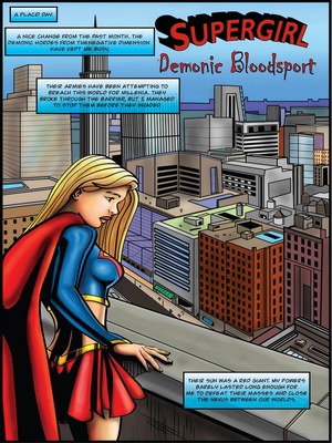 8muses Porncomics Supergirl Demonic Bloodsport image 02 