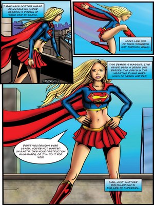 8muses Porncomics Supergirl Demonic Bloodsport image 03 