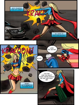 8muses Porncomics Supergirl Demonic Bloodsport image 05 
