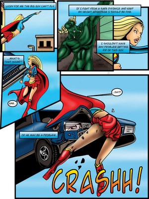 8muses Porncomics Supergirl Demonic Bloodsport image 10 