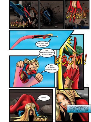 8muses Porncomics Supergirl Demonic Bloodsport image 11 