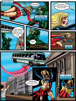 8muses Porncomics Supergirl Demonic Bloodsport image 12 