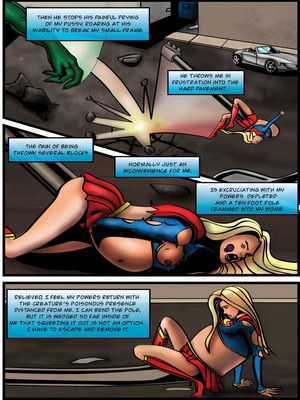 8muses Porncomics Supergirl Demonic Bloodsport image 25 