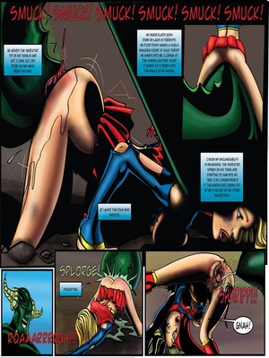 8muses Porncomics Supergirl Demonic Bloodsport image 33 
