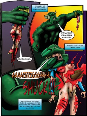 8muses Porncomics Supergirl Demonic Bloodsport image 39 