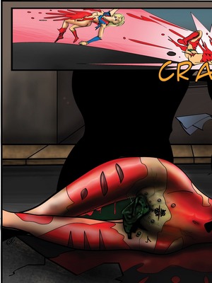 8muses Porncomics Supergirl Demonic Bloodsport image 41 