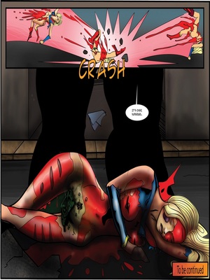 8muses Porncomics Supergirl Demonic Bloodsport image 42 