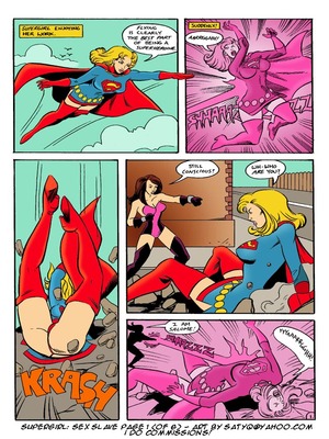 8muses Porncomics Supergirl Sex Slave- Double Trouble image 02 