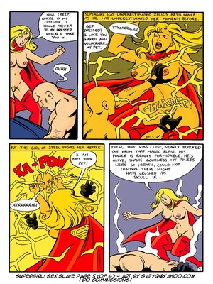 8muses Porncomics Supergirl Sex Slave- Double Trouble image 06 