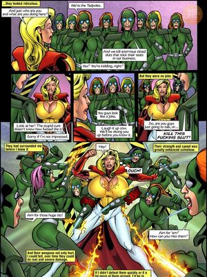 8muses Porncomics Superheroine Central- Mighty cow image 14 
