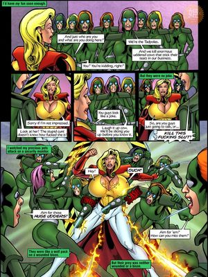 8muses Porncomics Superheroine Central- Mighty cow image 15 