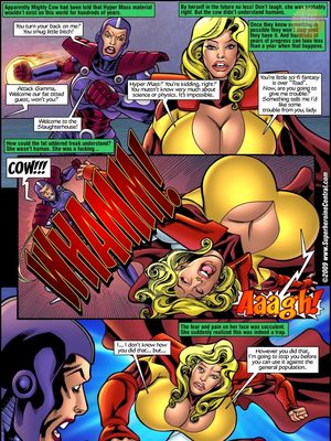 8muses Porncomics Superheroine Central- Mighty cow image 23 