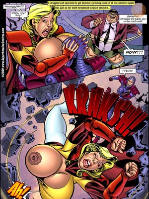 8muses Porncomics Superheroine Central- Mighty cow image 36 