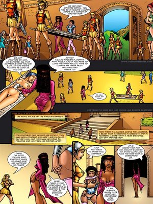 8muses Adult Comics SuperHeroineCentral- Amazon Empress image 34 