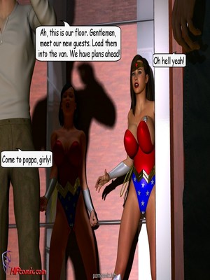 8muses 3D Porn Comics SuperHeroineCentral- Elevator Ambush image 16 