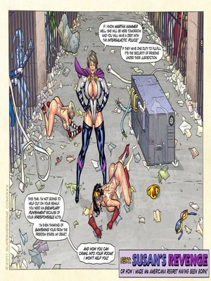 8muses Porncomics SuperHeroineCentral- Freedom Stars in Prison Heat image 20 
