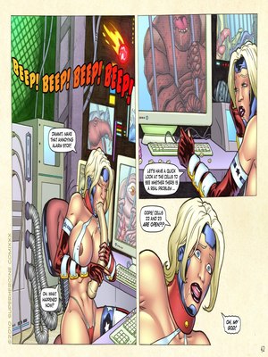8muses Porncomics SuperHeroineCentral- Freedom Stars in Prison Heat image 52 