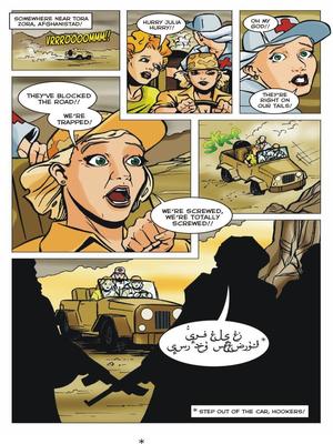 8muses Adult Comics SuperHeroineCentral- Sahara Vs. the Taliban image 02 
