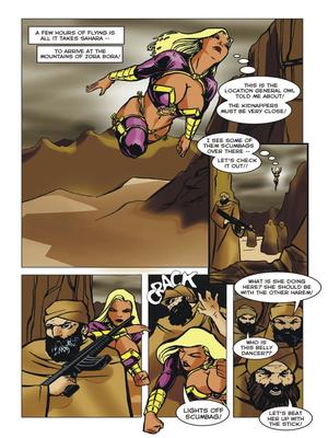 8muses Adult Comics SuperHeroineCentral- Sahara Vs. the Taliban image 05 