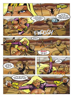 8muses Adult Comics SuperHeroineCentral- Sahara Vs. the Taliban image 14 
