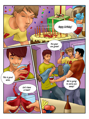 8muses Adult Comics Surprise Birthday Whores image 02 