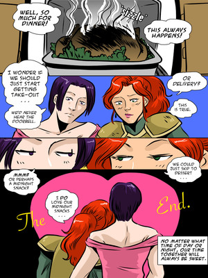 8muses Adult Comics Sweet Royalty 5- Dinnertime image 12 