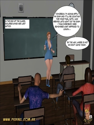8muses Interracial Comics Teacher Dolores- Learning a Lesson (Pig King) image 03 