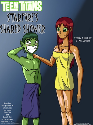 Teen Titan- Starfireu2019s Shared Shower 8muses Adult Comics