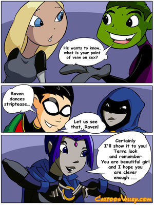 8muses Cartoon Comics Teen Titans- Feel A Special Sensation [CartoonValley] image 02 