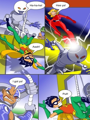 8muses Adult Comics Teen Titans- Lucky Meet image 02 