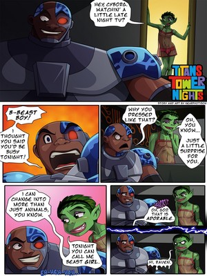 Teen Titans Porn Comica
