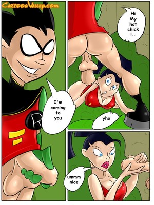 8muses Cartoon Comics Teen Titans- Wonder Girl Banged image 04 