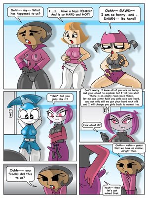 8muses Furry Comics Teenage Robot Cum Toon- Penis Pleasure image 04 