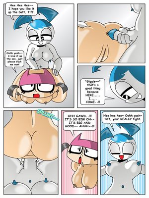 8muses Furry Comics Teenage Robot Cum Toon- Penis Pleasure image 08 