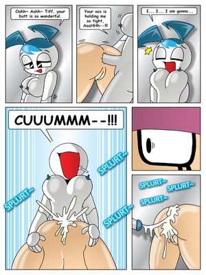 8muses Furry Comics Teenage Robot Cum Toon- Penis Pleasure image 13 