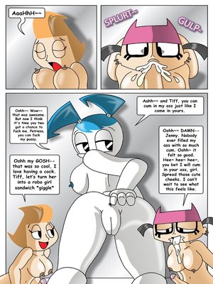 8muses Furry Comics Teenage Robot Cum Toon- Penis Pleasure image 14 