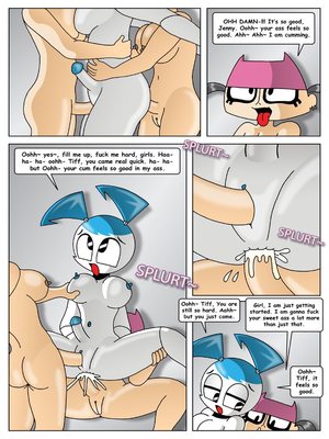 8muses Furry Comics Teenage Robot Cum Toon- Penis Pleasure image 15 