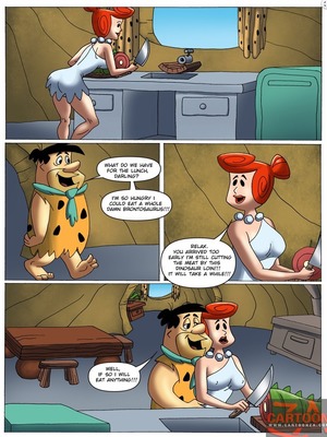 The Flintstones- Good Lunch 8muses Adult Comics