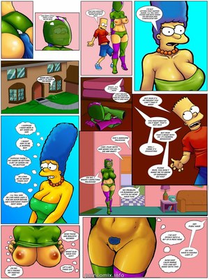 8muses  Comics The Gift (The Simpsons) image 01 