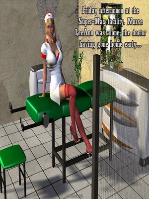 8muses 3D Porn Comics The Prison Nurse- UNCLESICKEY image 03 